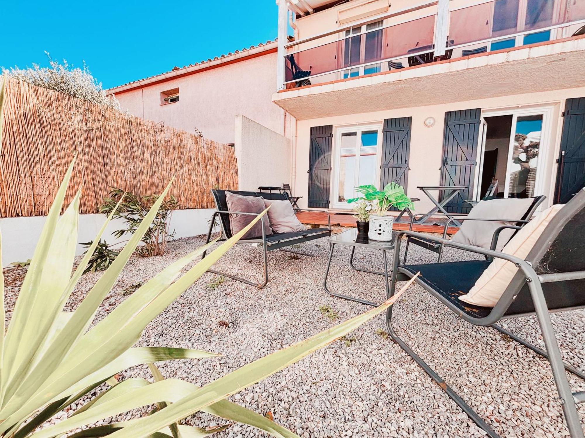 Appartement Avec Jardin Privatif A 300M De La Plage *2* Canet Exterior foto