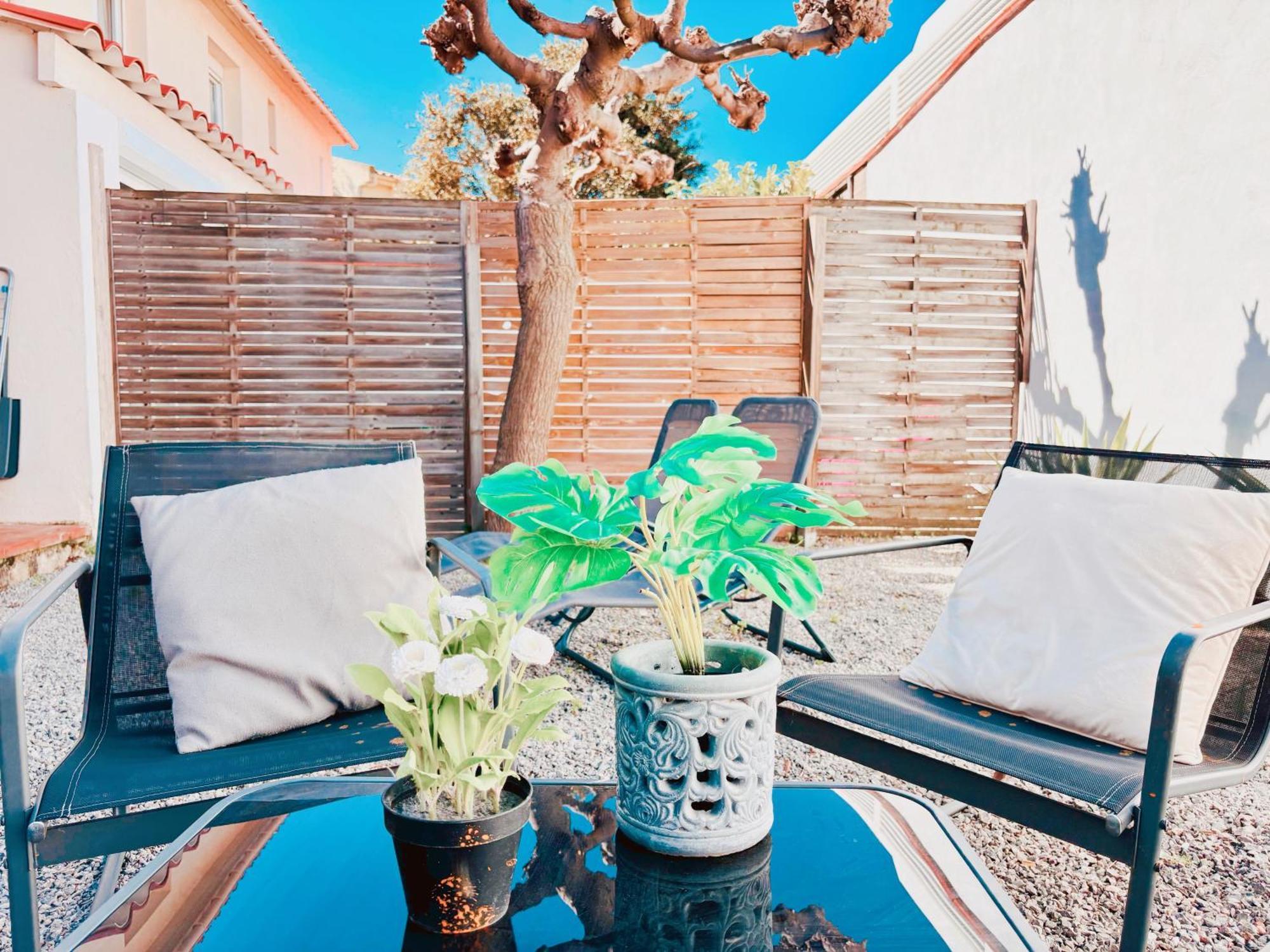 Appartement Avec Jardin Privatif A 300M De La Plage *2* Canet Exterior foto